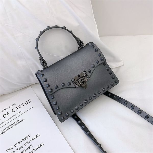 

designer luxury shoulder bags womens cross body designer brand rivet female luxury handbag famou matte leather shoulder bag ladies fashion3