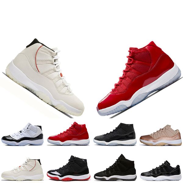 

Hot Gym Red Concord 45 23 men Basketball Shoes 11 11S Bred Prom Night Cool Grey Low Barons mens Sport Sneakers trainers designer