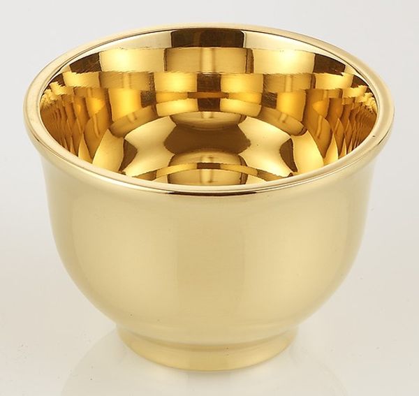 

2.5 inch brass tableware tribute cup water purification cup tea cup 100ml 1503