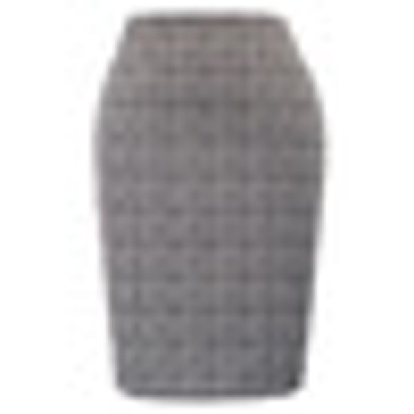 

skirt retro womens ladies high waist bodycon plaid casual club wear hips wrapped, Black