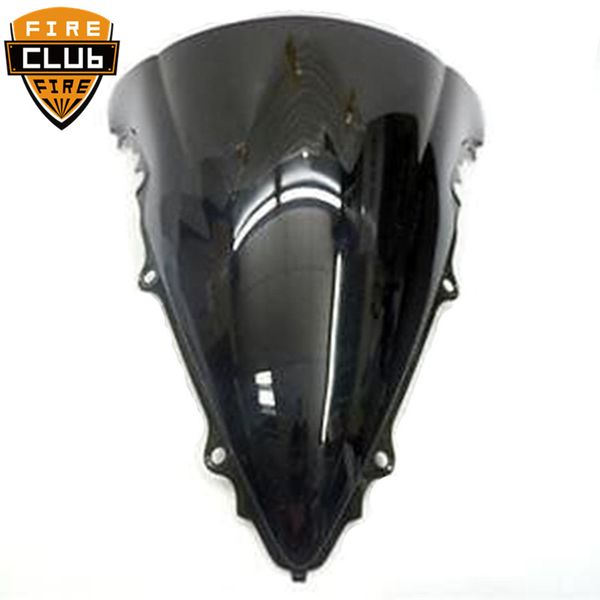 

for yamaha r6 2003 2004 2005 black windshield windscreen double bubble for yamaha r6 03-05