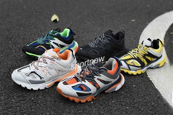 

2019 new 3m triple s track 3.0 running shoes release 3 tess gomma maille jogging designer paris luxury fashion shoes sport sneakers