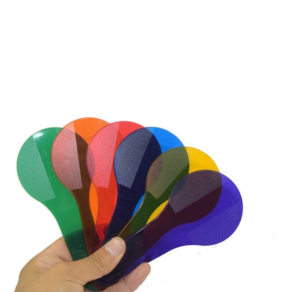 

six-color shoot color film children learning color matching toys early education puzzle plastic film kindergarten