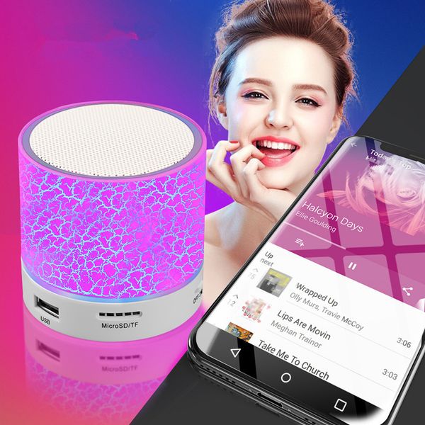 

bluetooth speaker led portable mini wireless speaker player usb radio fm mp3 music sound colum for pc mobile phone xiaomi