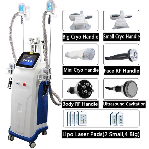 

multifunctional fat ing cryolipolysis equipment celluite removal fat e device ultrasonic liposuction rf cavitation sliming machine
