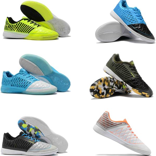 

arrival mens waterproof lunar gato ii 2 ic indoor turf football boots leather skin soccer cleats light shoes 39-45