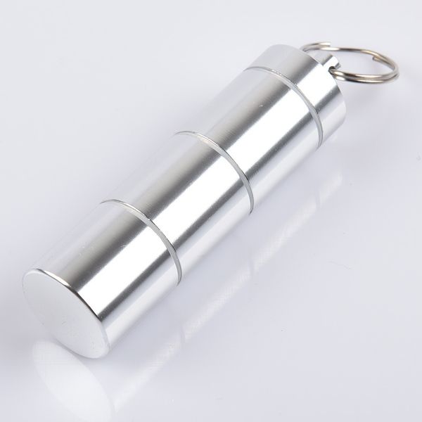 

storage tank belt key buckle portable creative four quarter kit tuba waterproof aluminium alloy drugs storage box selling 5 8bz p1