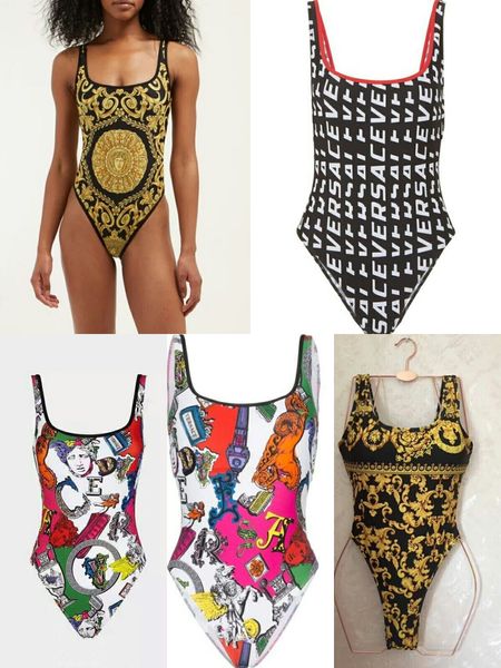 

2019 v c01 the de igner fa hion wimwear bikini for women letter wim uit bandage bathing uit one piece wim uit, White;black