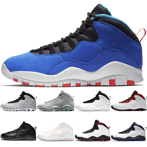 

Designer 10 10s Men Basketball Shoes Orlando Tinker Westbrrook Right left Cement Black White Cool Grey For Mens Sport Sneaker Size 8-13