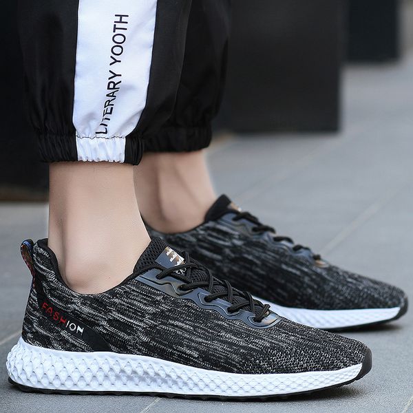 

knitted shoes, sneakers, breathable, comfortable, lightweight casual shoes