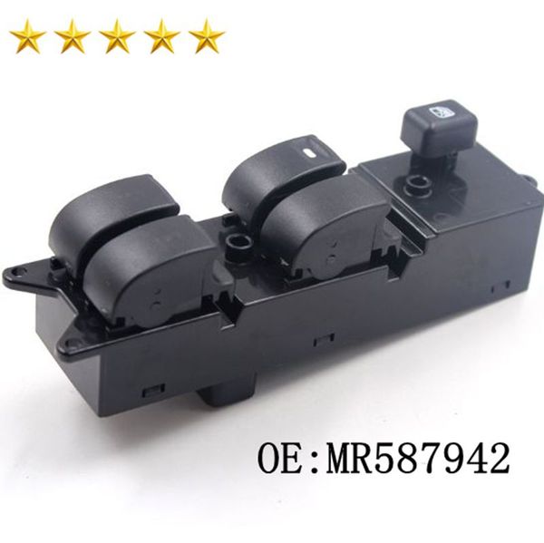 

new electric power window master switch mr587942 for mitsubishi pajero lancer l200 grandis driver side car main switch