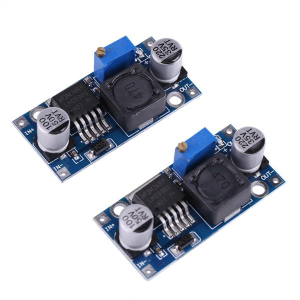 Freeshipping Newstyle 20 pçs / set DC-DC Conversor Step-down Power Supply Módulos Buck Conversores de Energia Do Carro Ajustável Step Down Voltage Board