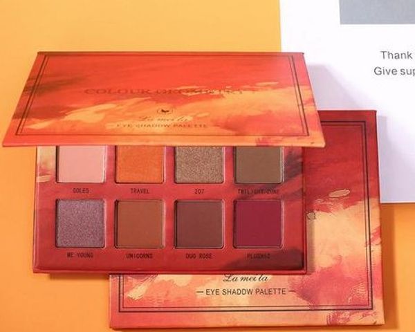 

lameila 12 colors eyeshadow pallete glitter makeup matte eye shadow long-lasting make up palette maquillage paleta de sombra eyeshadow