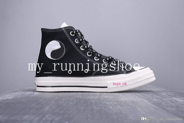 

2019 горячая распродажа essentials x all stars 1970-х годов высокий топ вулканизированная доска повседневная парусиновая обувь черный белый