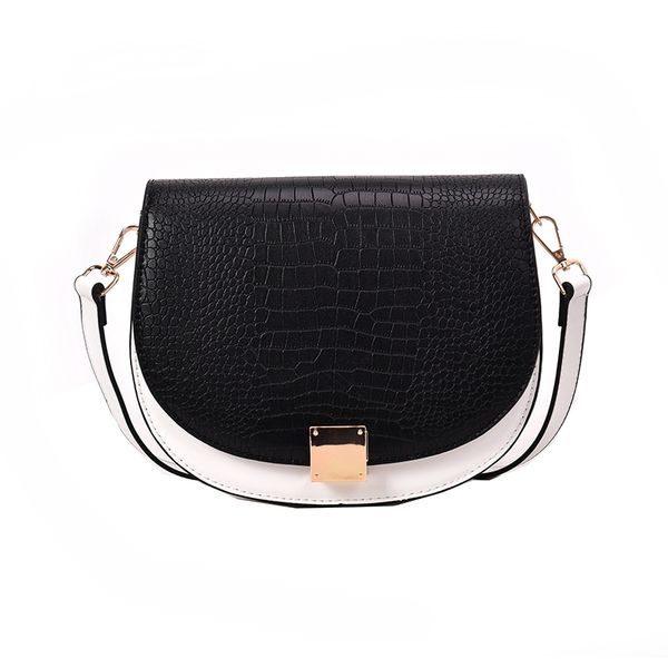 

crossbody bags black bags shoulder bags womens cross body chain bag women saddle bag leather bag