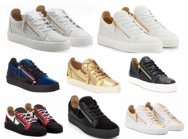 

men fashion spring and autumn shoes white zipper low-casual shoes zip sports shoes, Black
