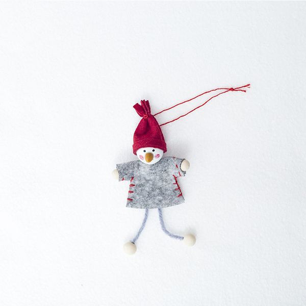 

christmas series miniature doll christmas tree santa claus ornament decorations for home 2018 craft