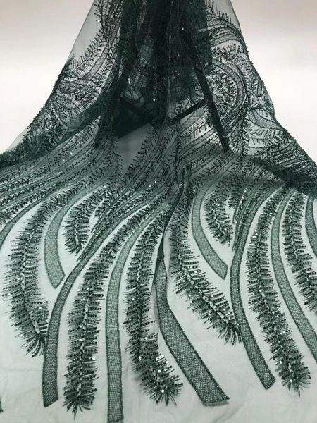 

special pattern full beaded french style embroidered lace joy-3614 african embroidered tulle lace with sequins for bridal dress, Pink;blue