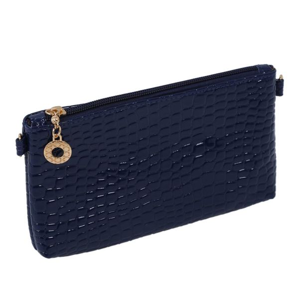 

women crocodile leather messenger shoulder shoulder clutch bag handbag