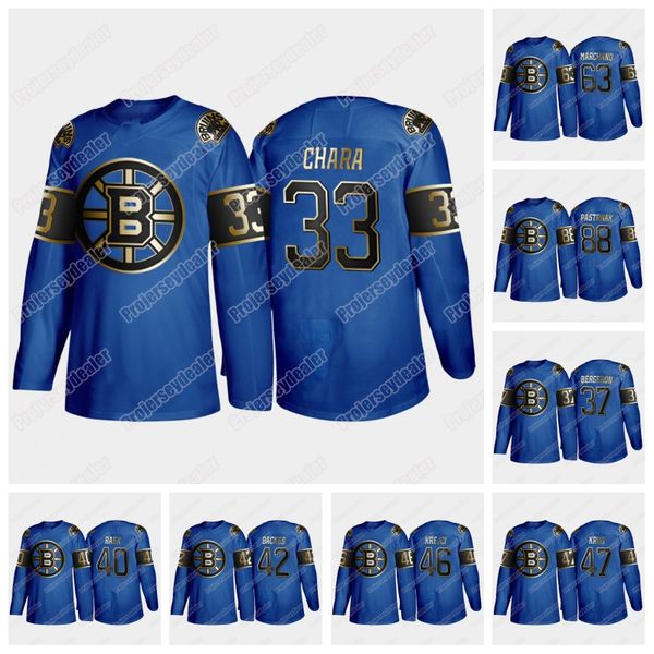 

Boston Bruins 2019 Farthers Day Golden Edition Zdeno Char Brad Marchand Pastrnak Marcus Johansson Krejci Tuukka Rask Kevan Miller Jersey