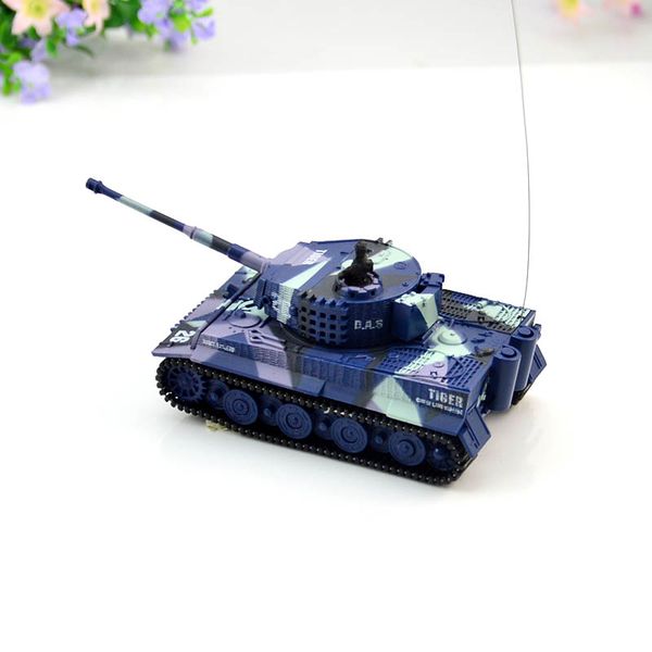

rc tank portable 1:72 2117 remote control mini german military tiger tank w/ sound toys