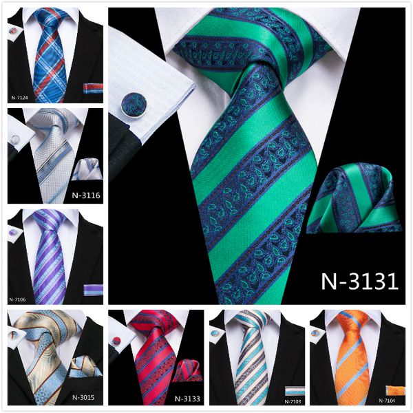 

hi-tie новое прибытие 10 стиль галстуки в шею галстук карманные квадратные запонки набор для мужская деловая вечеринка, Black;blue