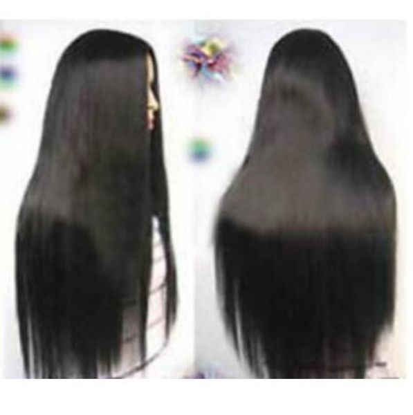 

yu ying black long straight fashion cosplay wig new cos wig hair ing