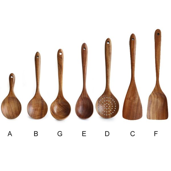 

1pcs unpainted acacia wooden kitchen tools unique household solid wood kitchen tools b1