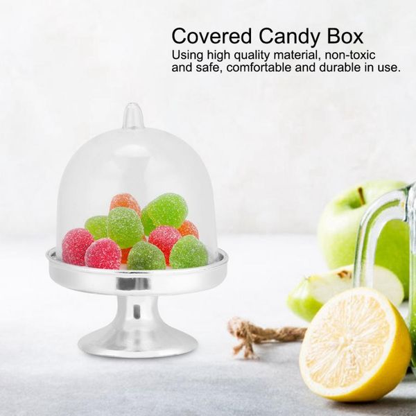 

12pcs favor gift box mini cake cupcake stand candy cookies box with lid birthday wedding halloween party gift decor supplies