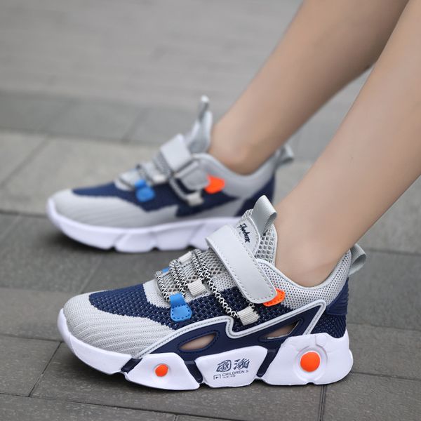 

new children's sports shoes in summer 2020 fashion casual trend children's shoes light and versatile sports sh, Black
