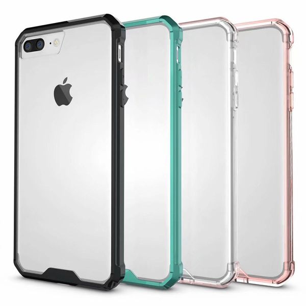 

Простой и популярный Apple мобильный телефон case для iPhoneXS Max XR x акриловые прозрачный drop защитная крышка для iPhone6 7 8plus ТПУ + PC case