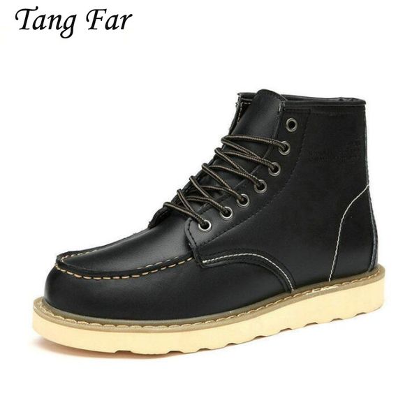 

handmade genuine leather red boots men mens boats party wedding dress casual booties, Black