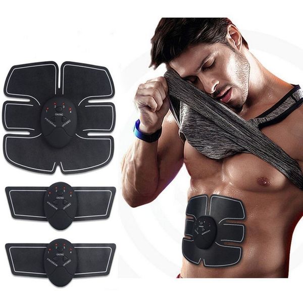 

ems abdominal muscle trainer massage stimulator exercise slim body vibration machine loss weight smart fitness equipment