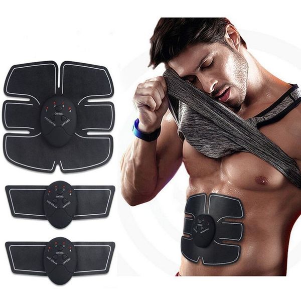 EMS Abdominal Trainer Muscular Massagem Estimulador Exercício Magro Corpo Máquina De Vibração Perda de peso Equipamentos de Fitness Inteligente