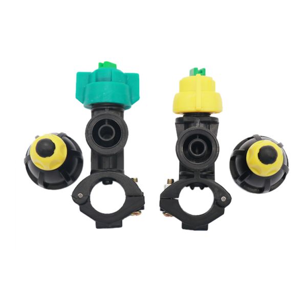 

10pieces/lot) flat fan spray nozzle 20mm clamp agriculture spray nozzle agricultural boom sprayer 110degree fan