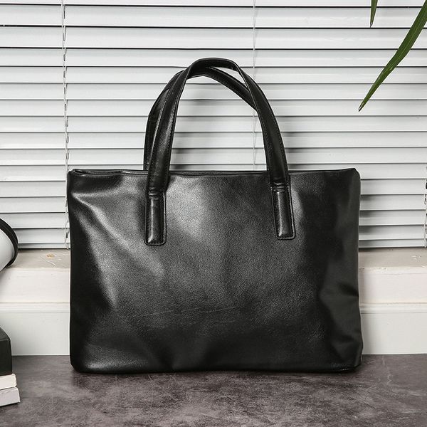 

men's handbag horizontal style briefcase computer bag new style business bag document cover