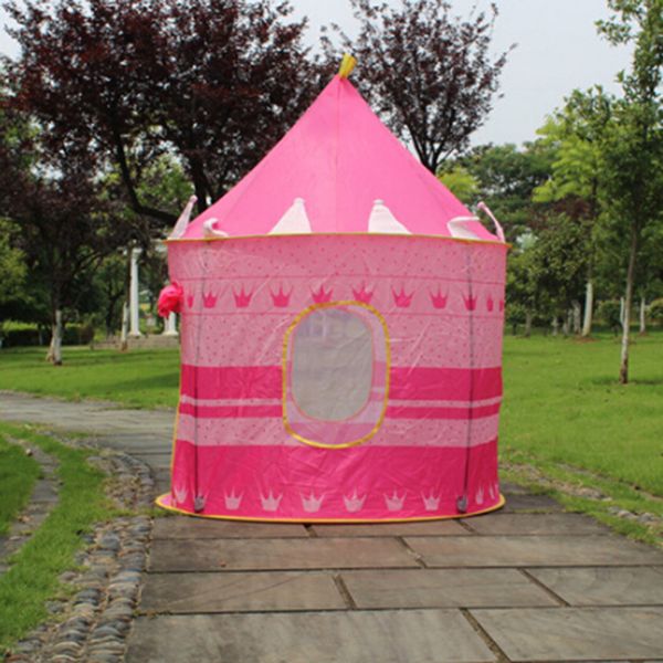 

play tent portable foldable tipi prince folding tent children boy cubby play house kids gifts outdoor toy tents castle
