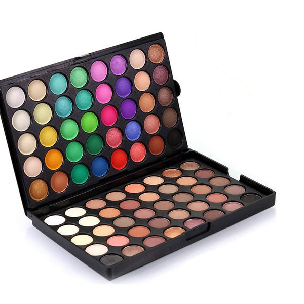 

80 colors shimmer matte eye shadow makeup palette fashion natural make up cosmetics suit light eyeshadow cd88