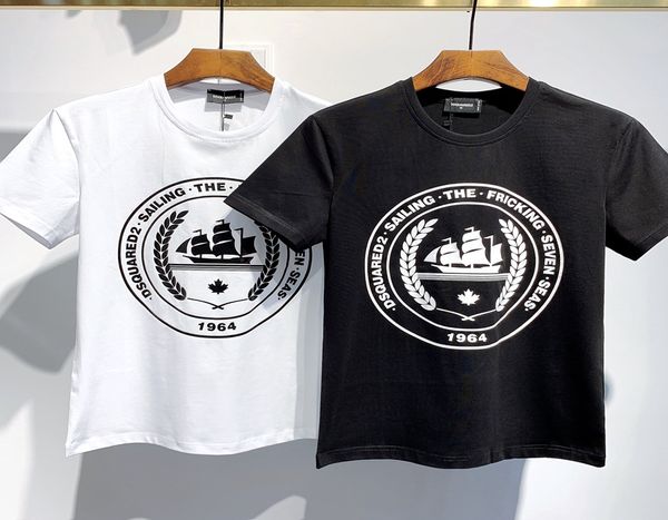 

new arrival clothing men's t-shirts print street dress tees short sleeve m-3xl dt592, White;black