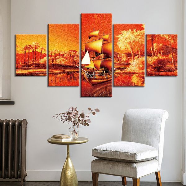 2019 Wall Posters And Prints Art Canvas Paintings Sailboat Art Wall Picture Home Decor Wall Art From Cocoart2016 35 27 Dhgate Com
