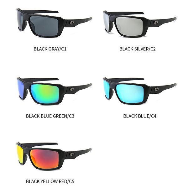 

polarized lens sunglasses men costa sunglasses classic 9015 designer sunglasses uv protection fashion luxury sport glasses biker, White;black