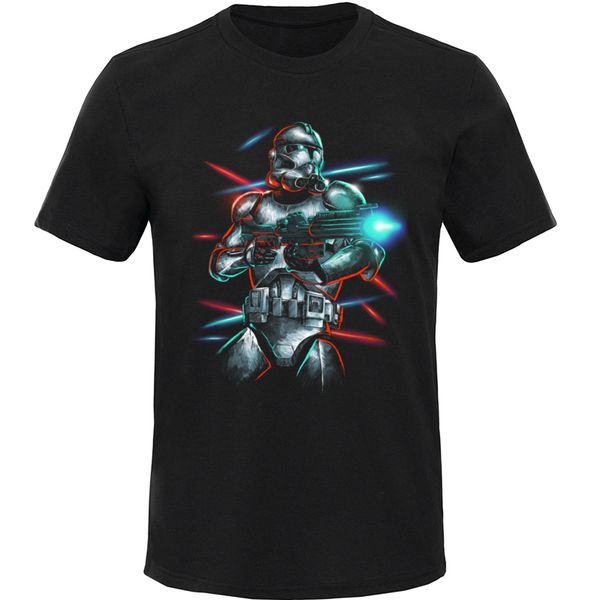 

t shirts clone trooper men gift tshirt unique short sleeve & tees thanksgiving day oversize crew neck cotton t-shirt, White;black
