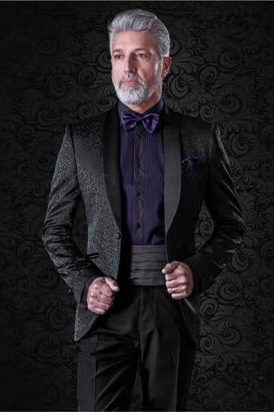 

новый groomsmen шаль лацкане one button (куртка + брюки + tie) жених смокинги groomsmen шафер костюм мужские свадебные костюмы жениха 478, Black;gray