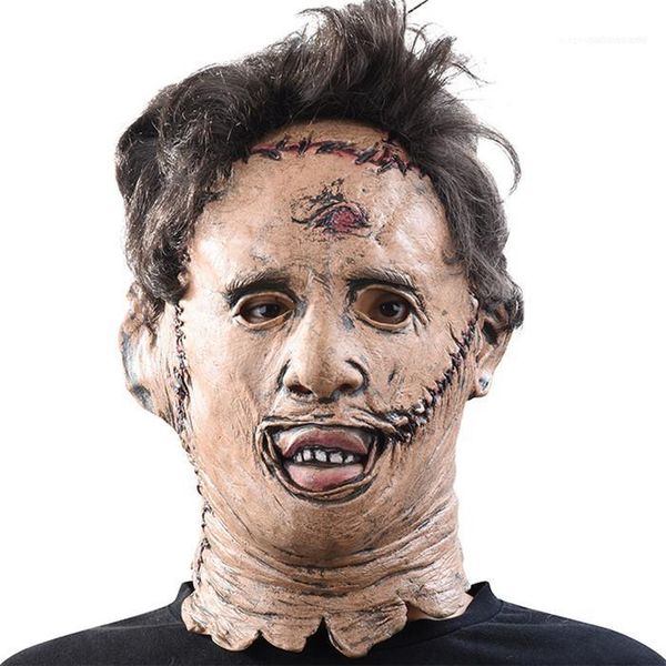 

одежда halloween horror конструктор маски homme одежда фильмы косплей texas chainsaw massacre фестиваль мода стиль casual, Silver