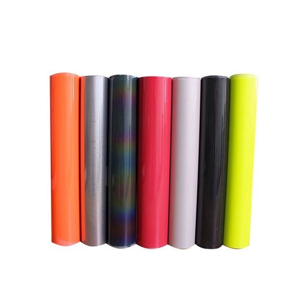 

reflective vinyl for heat transfer 1 sheet 25cmx100cm heat press t-shirt vinyl cutting plotter heat transfer vinyl diy