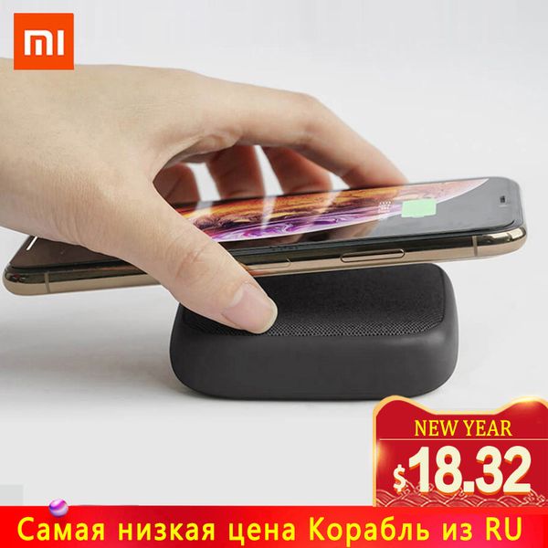 

xiaomi solove 10000mah wireless power bank qi charger dual usb 10000mah fast charging external battery for iphone samsung f2