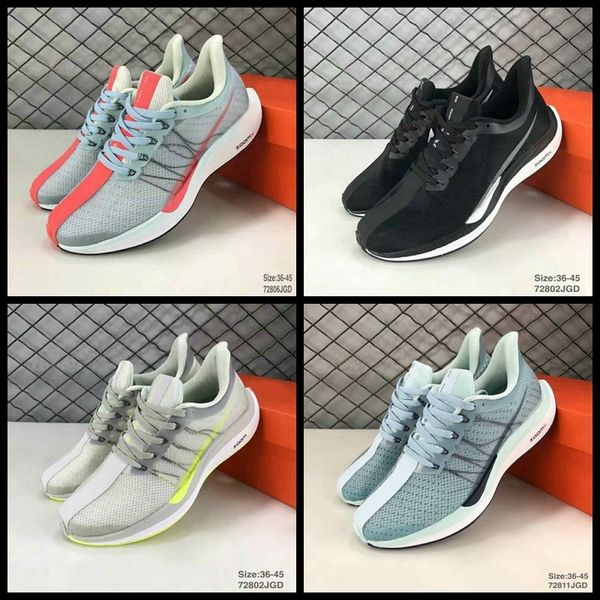 Compre Los Zapatos Corrientes De Aire Zoom Pegasus 35 Turbo Para Hombres Mujeres Negro Blanco Gris Apenas Reaccionar Tamaño Zoomx Para Hombre De La Zapatillas Nike Zoom Pegasus 35 Turbo Negroblanco 36 45