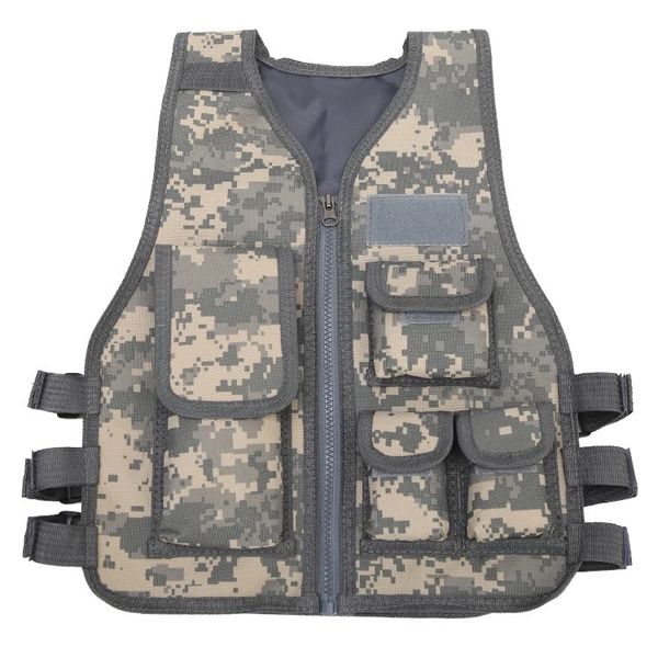 

child boy girl camouflage hunting camo sports vest 3-10y, Blue