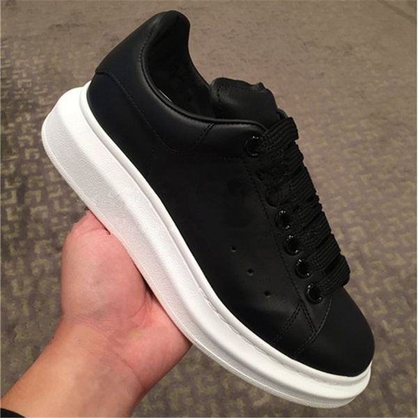 

new classic casual shoes sneakers men women fashion leather flat trainers black velvet glitter white shoes 35-46 with bag box