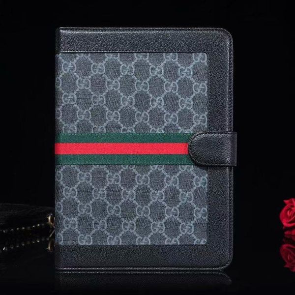 

Флип-кошелек Дизайнерский чехол для iPad Monogram Pu Кожаный чехол для планшетного ПК дл